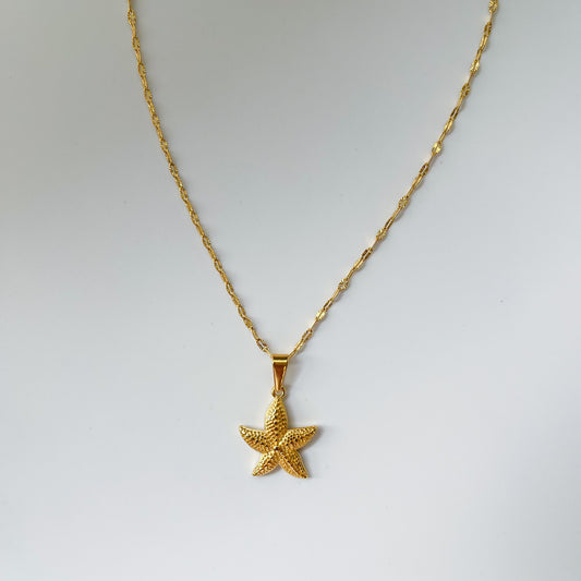 Starfish Necklace | 18K Gold Plated