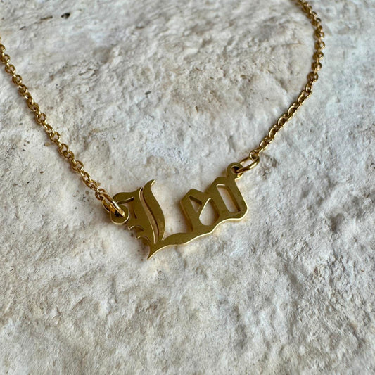 Libra Star Sign Zodiac Necklace | 18K Gold Plated