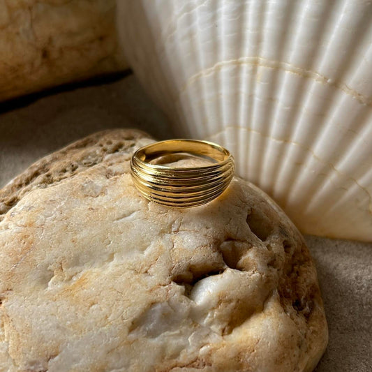 Cecil Ring | 18K Gold Plated