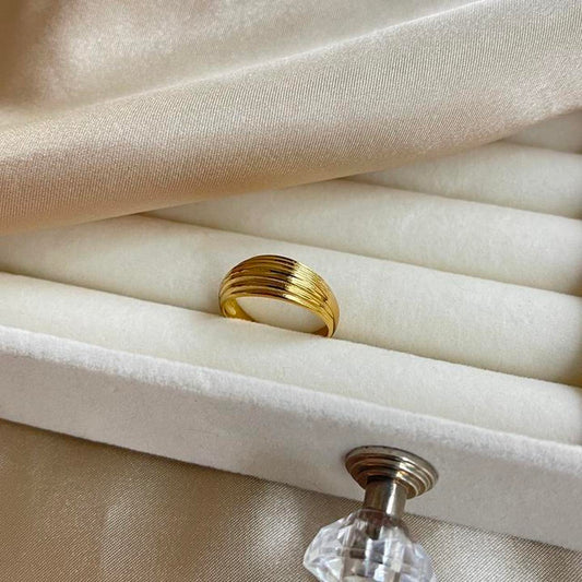 Cecil Ring | 18K Gold Plated