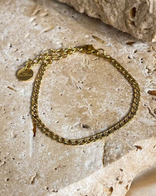 Cuban Chain - 3mm | 18K Gold Plated