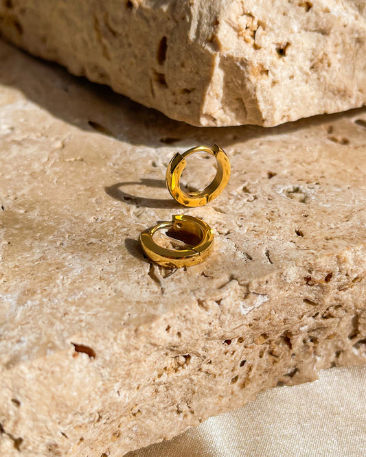 Gold Huggies | 18K Gold Plated