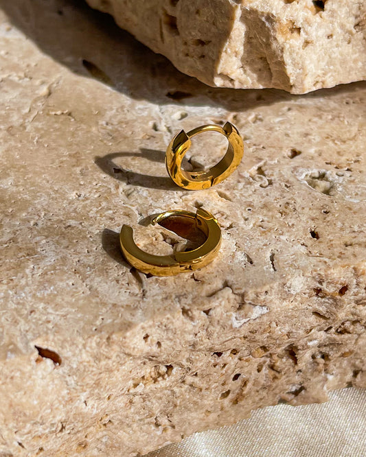 Gold Huggies | 18K Gold Plated