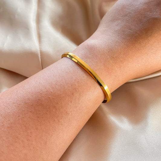 Cara Cuff | 18k Gold Plated