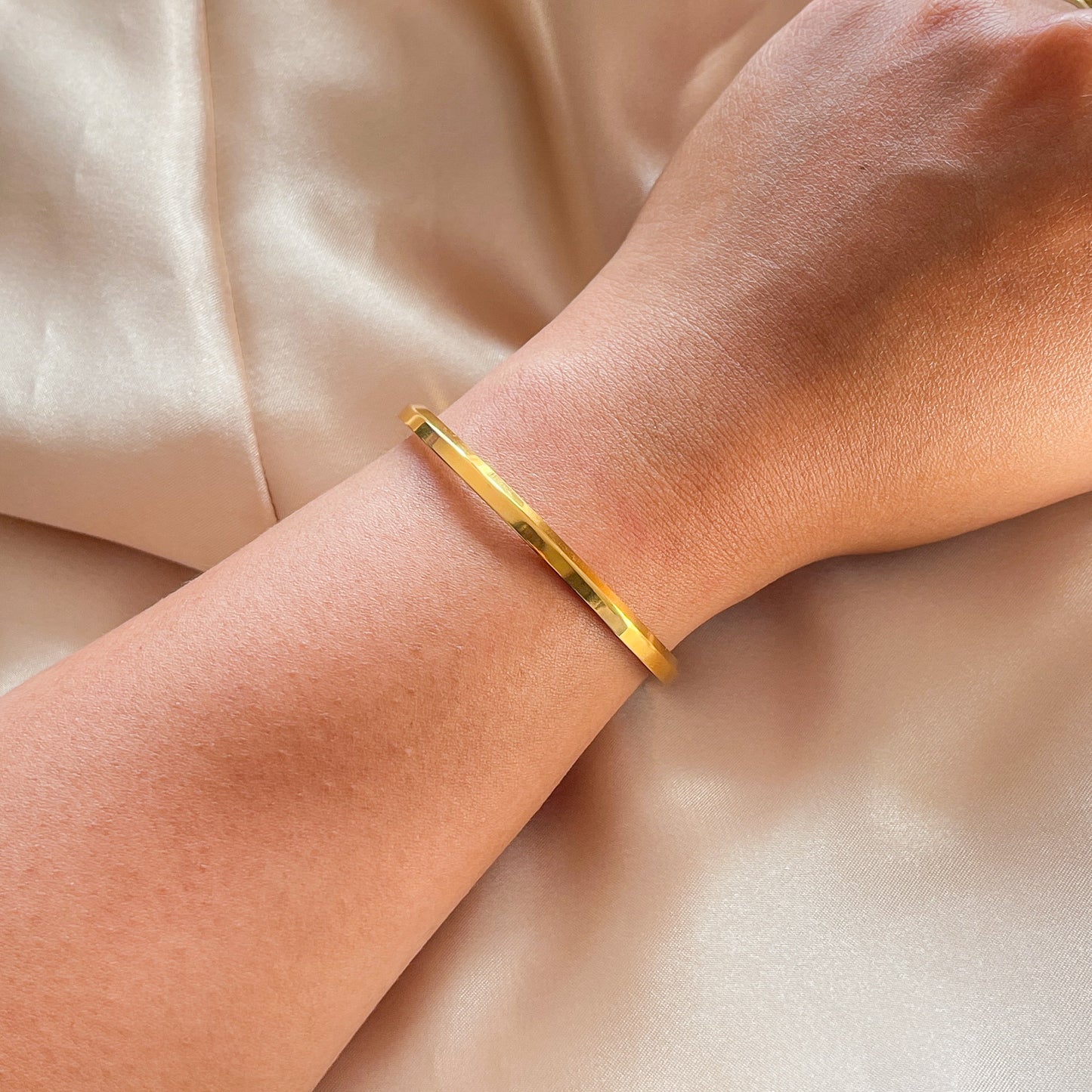 Cara Cuff | 18k Gold Plated