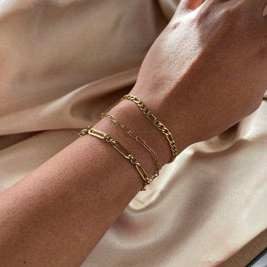 Nora Chain Bracelet | 18K Gold Plated