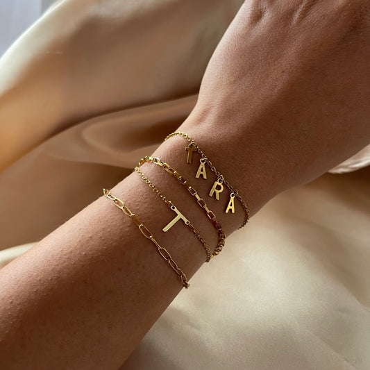 Dainty Rolo Bracelet | 18K Gold Plated