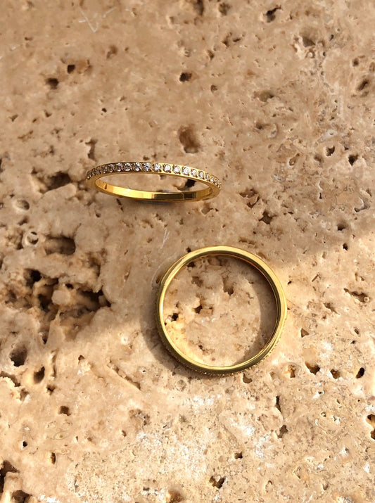 Dainty Misha Ring | 18k Gold Plated