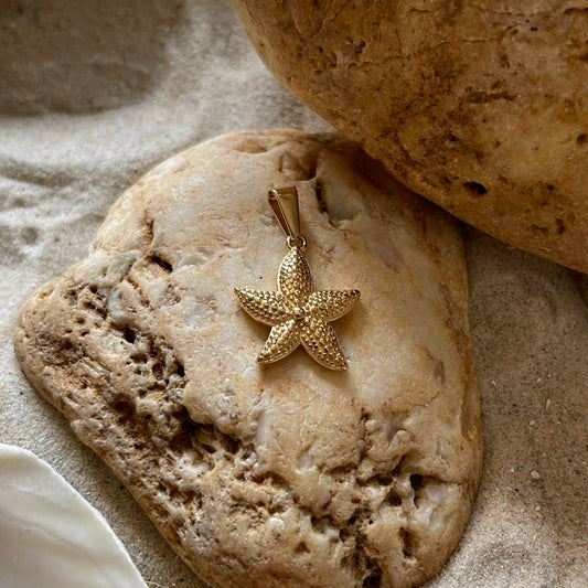 Gold Starfish Pendant