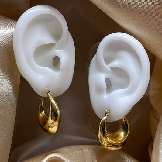 Statement Hoops | 18k Gold Plated