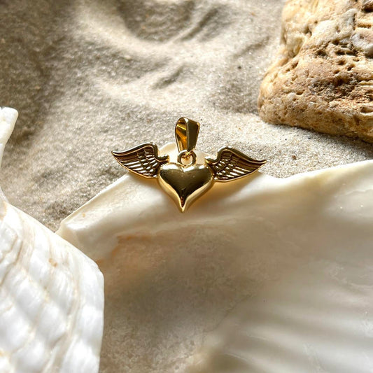 Wing Heart Pendant