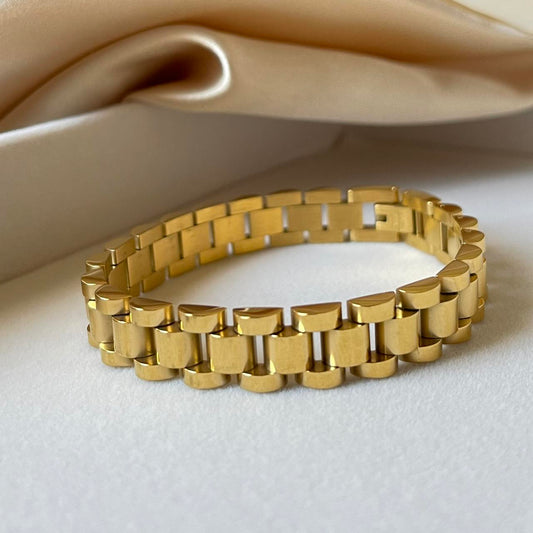 Xavier Bracelet | 18K Gold Plated