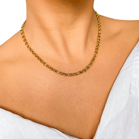 Belcher Chain | 18K Gold Plated