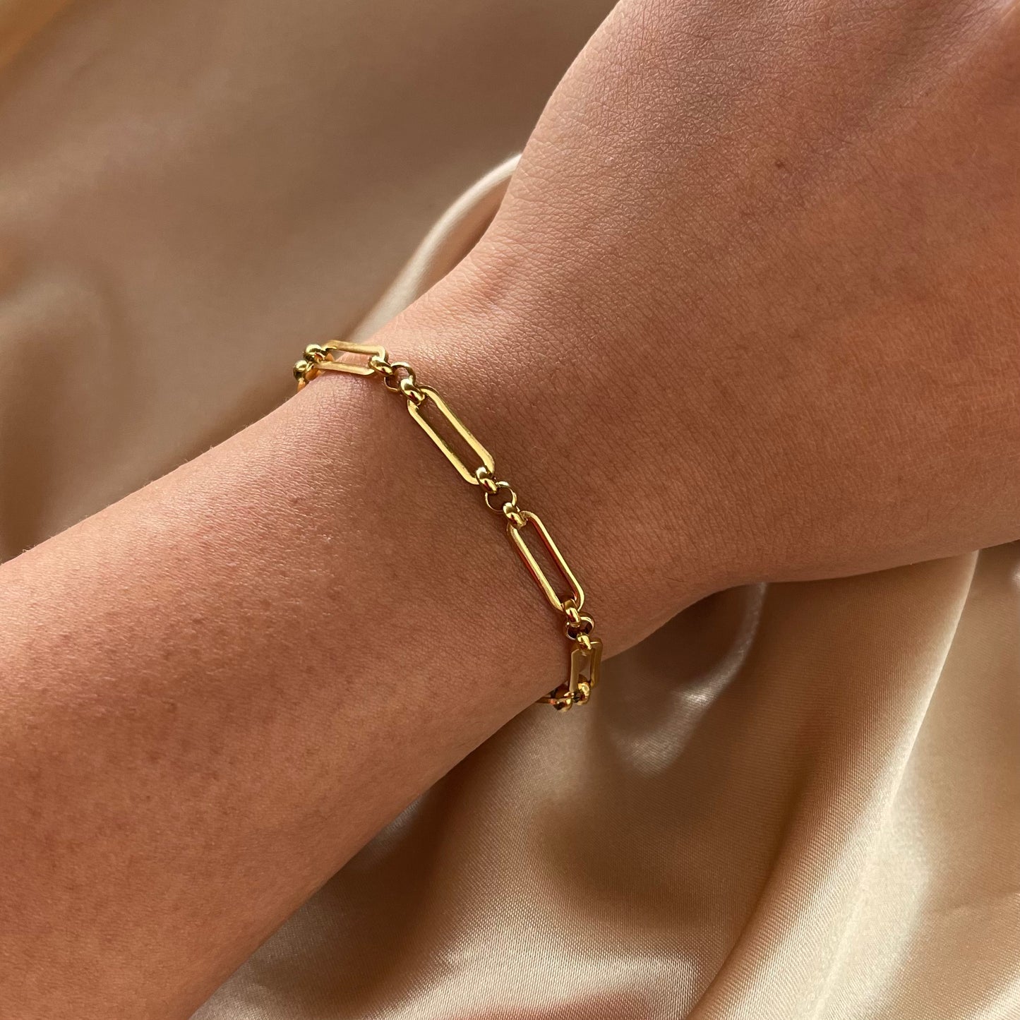 Nora Chain Bracelet | 18K Gold Plated