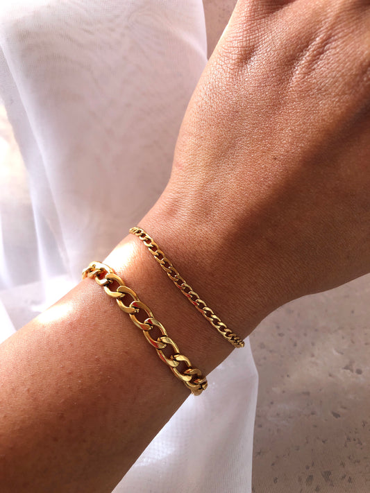 Cuban Chain - 3mm | 18K Gold Plated