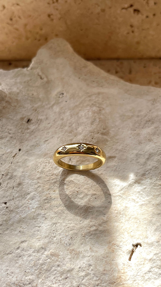 Stardust Ring | 18k Gold Plated