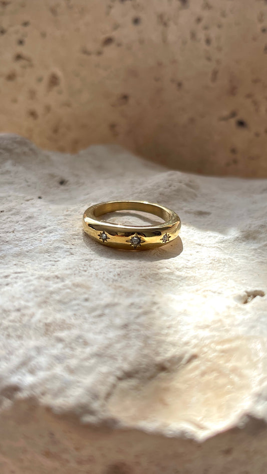 Stardust Ring | 18k Gold Plated