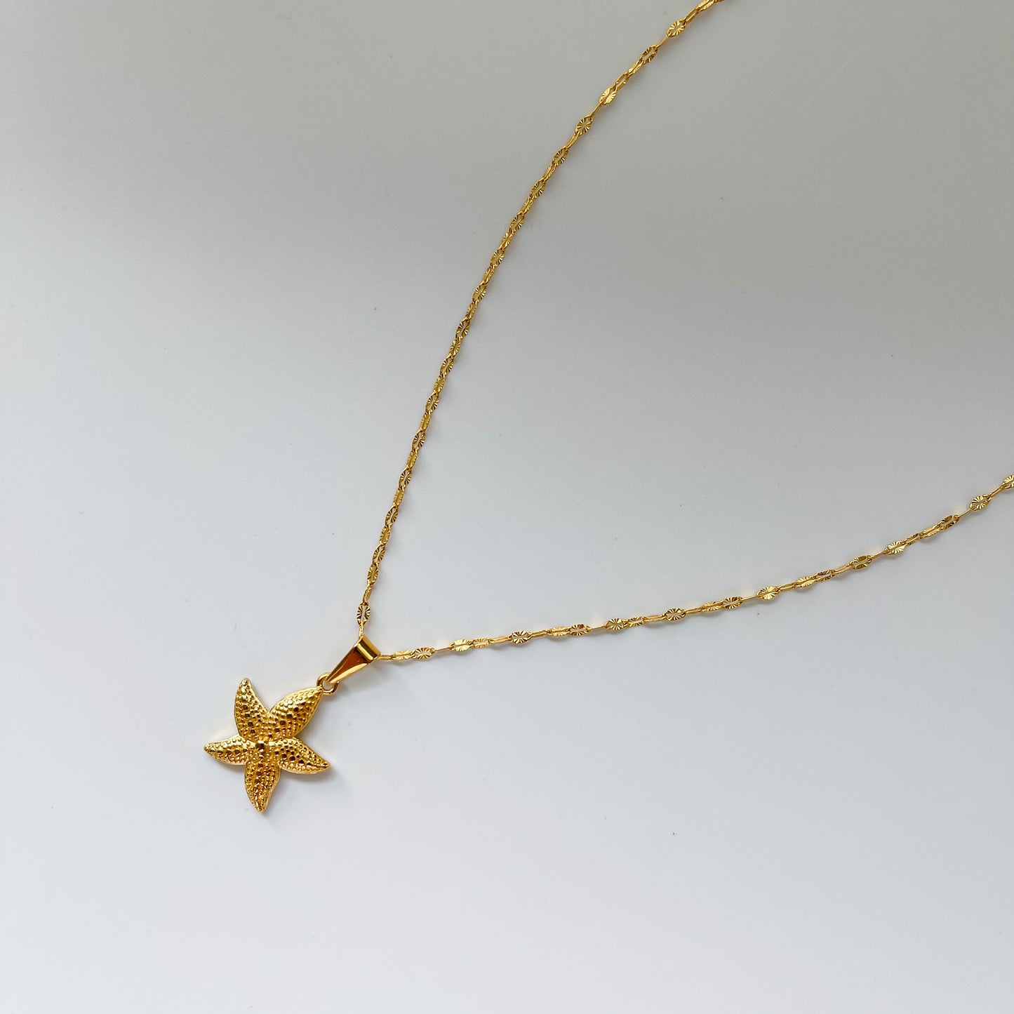 Starfish Necklace | 18K Gold Plated