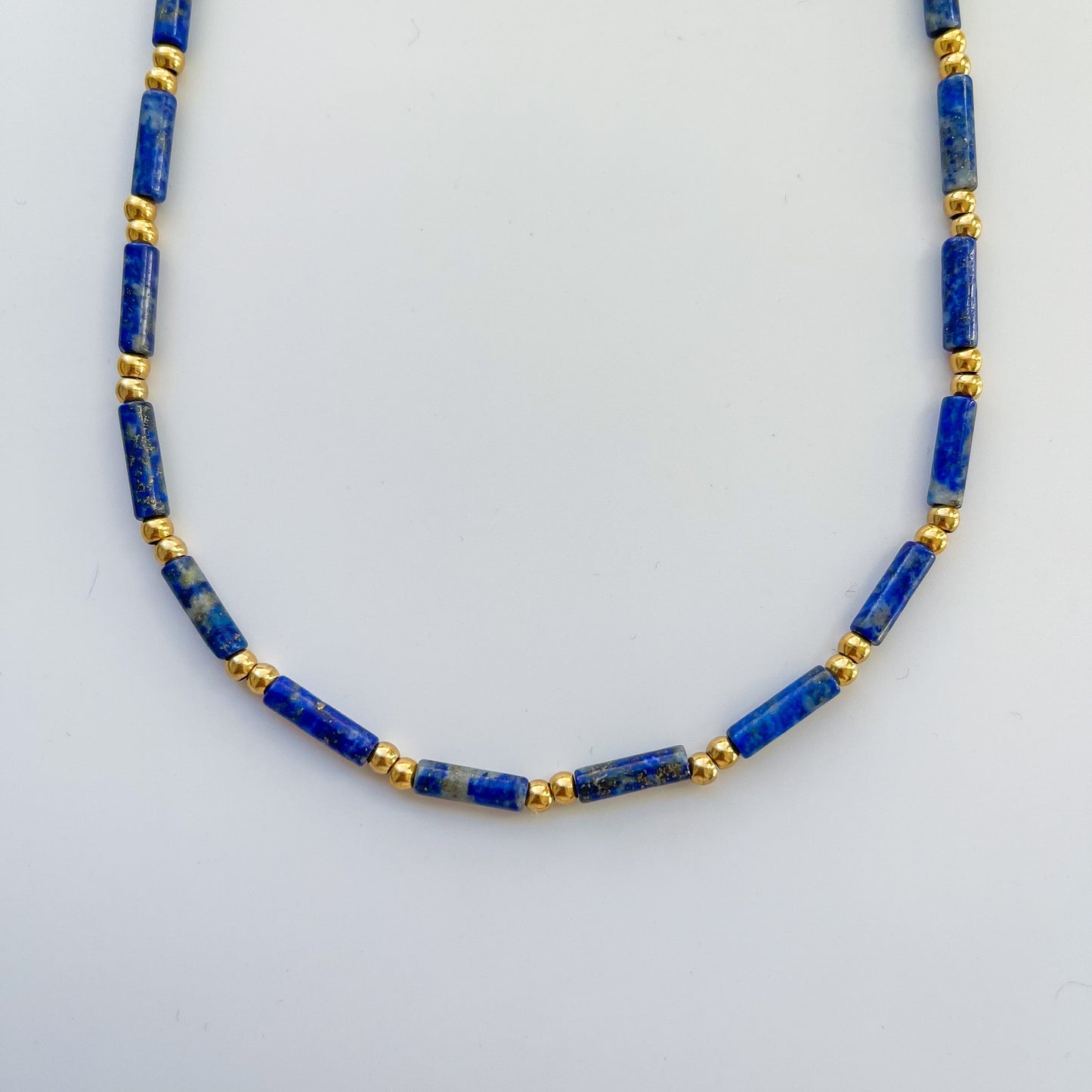 Lapis Lazuli Heishi Necklace
