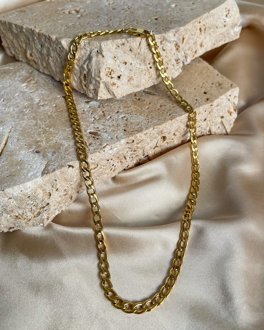 Cuban Chain - 3mm | 18K Gold Plated