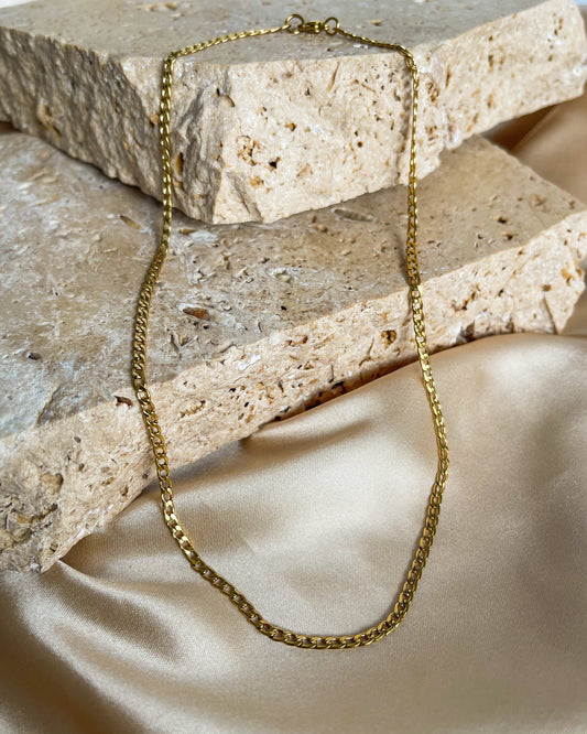 Cuban Chain - 3mm | 18K Gold Plated