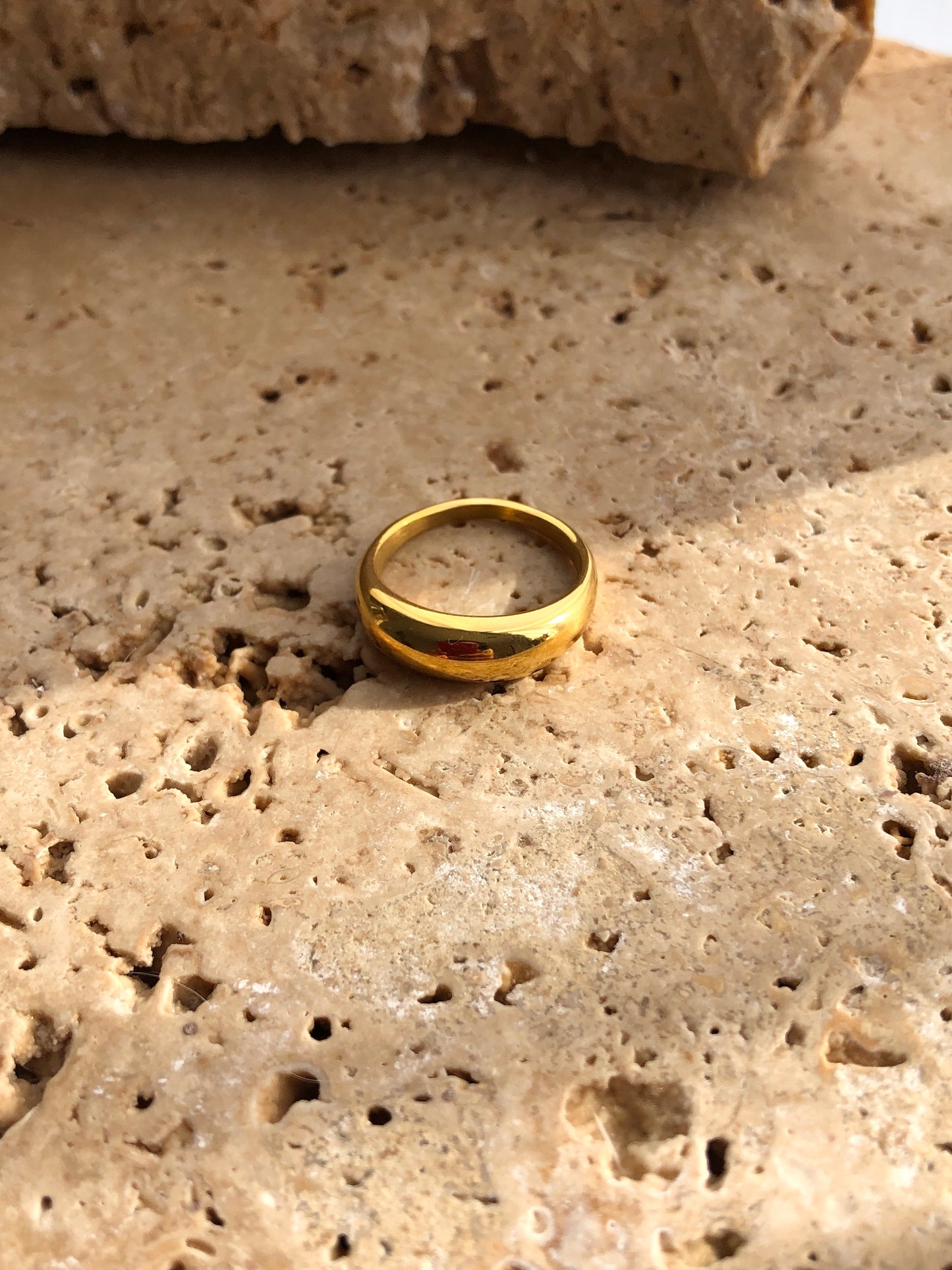 Dome Ring | 18k Gold Plated