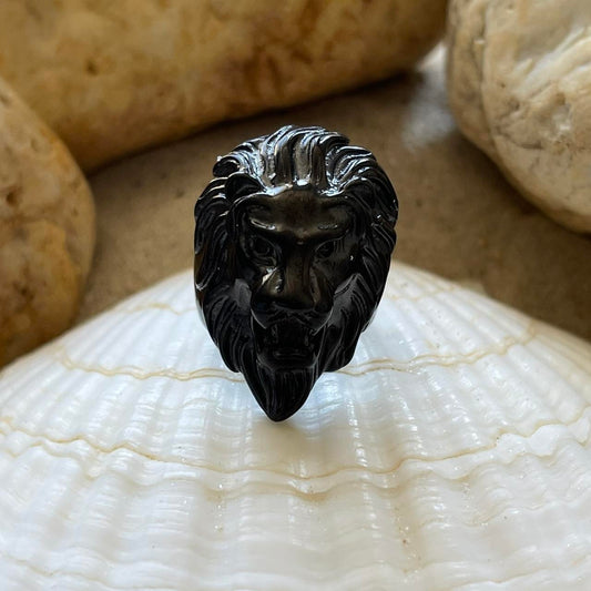 Black Lion Ring