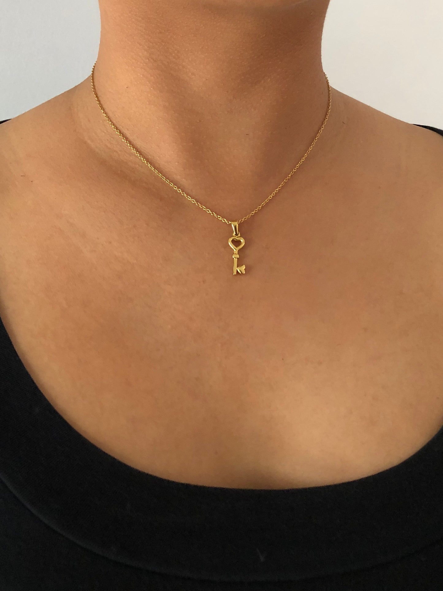 Key Necklace - Gold | 18k Gold Plated