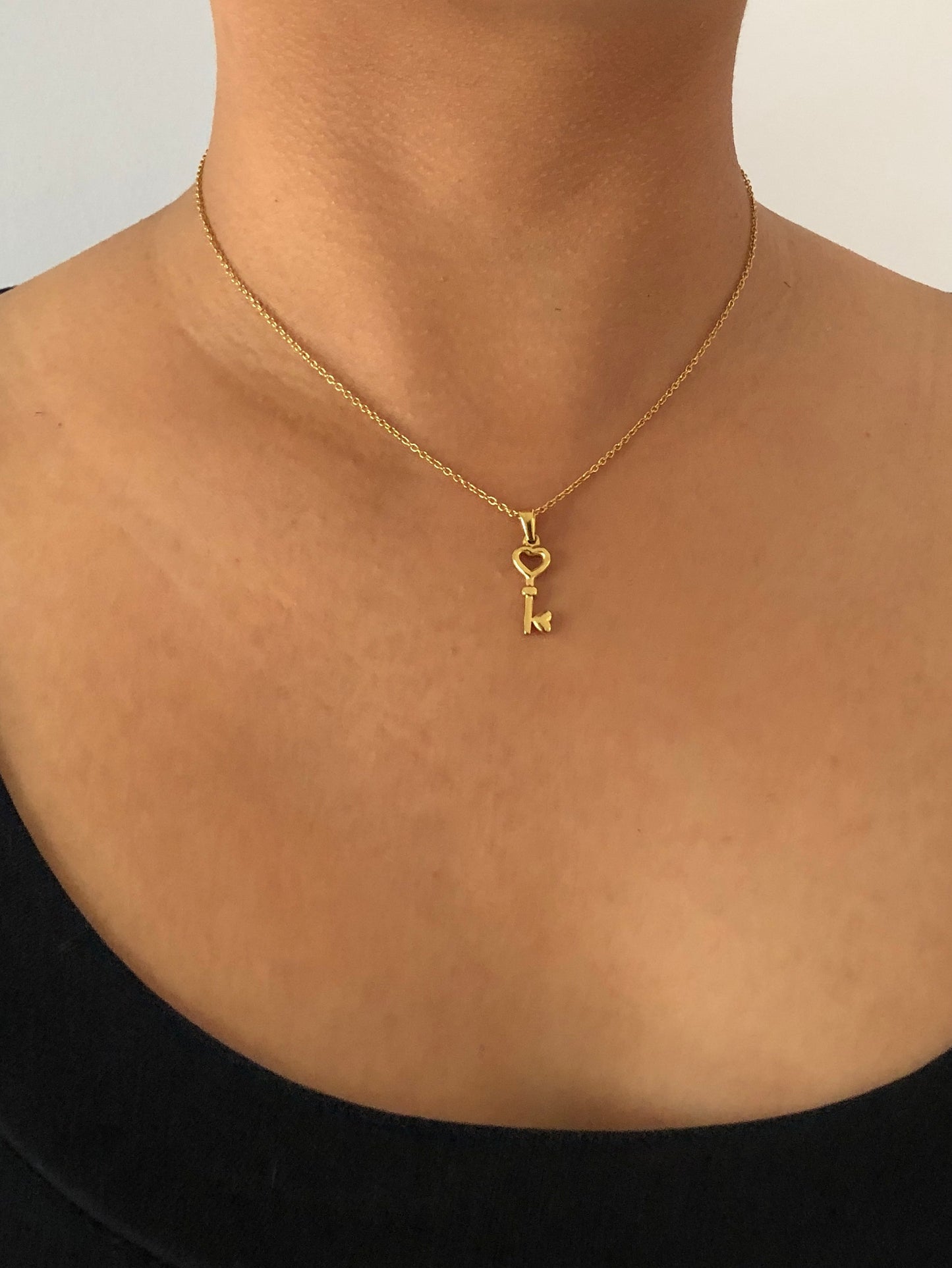 Key Necklace - Gold | 18k Gold Plated