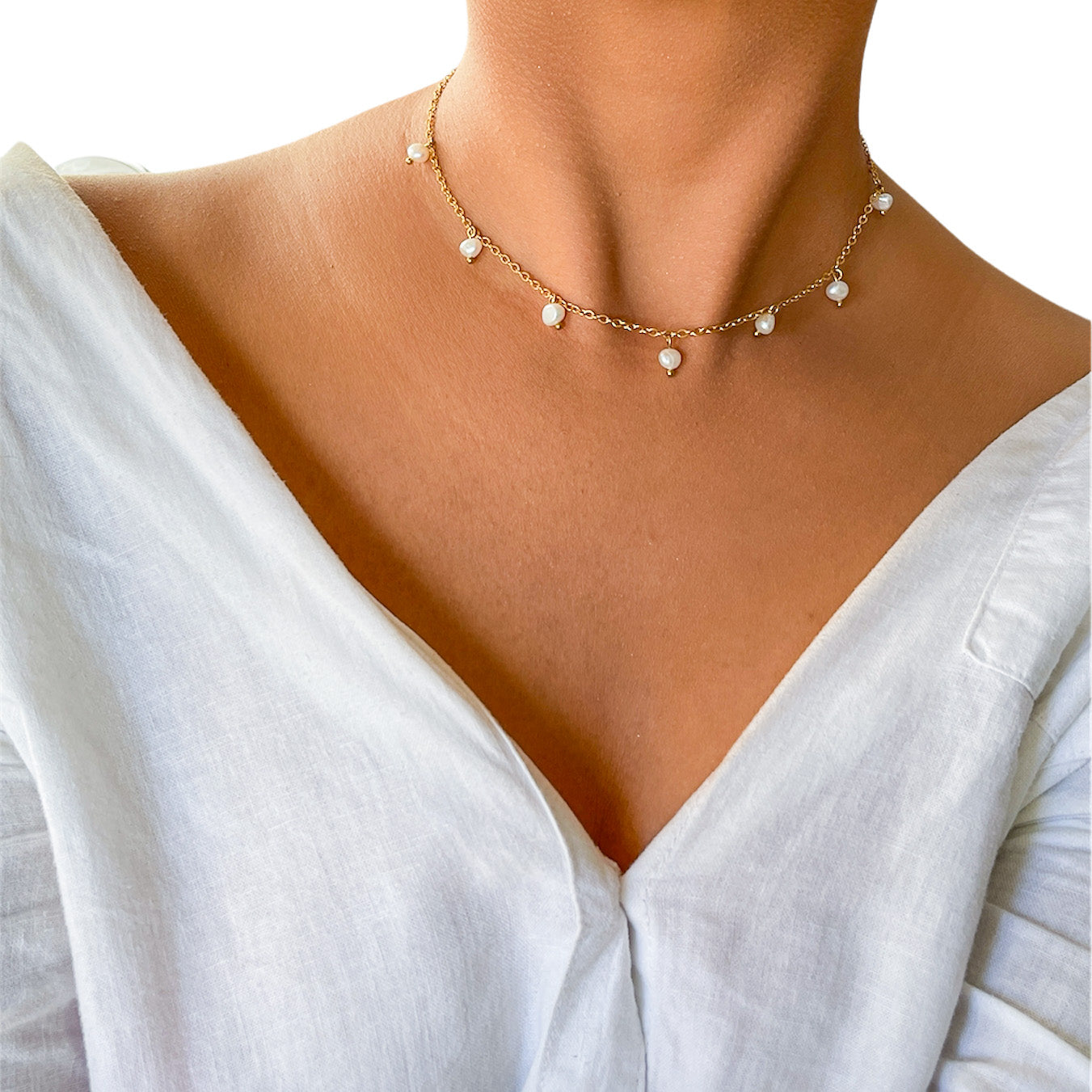 Paloma Pearl Necklace